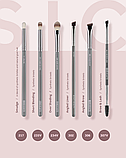 Boho Beauty Професійний Пензель для Брів кутовий Synthetic  Brush Angled Brow (306) classic, фото 4