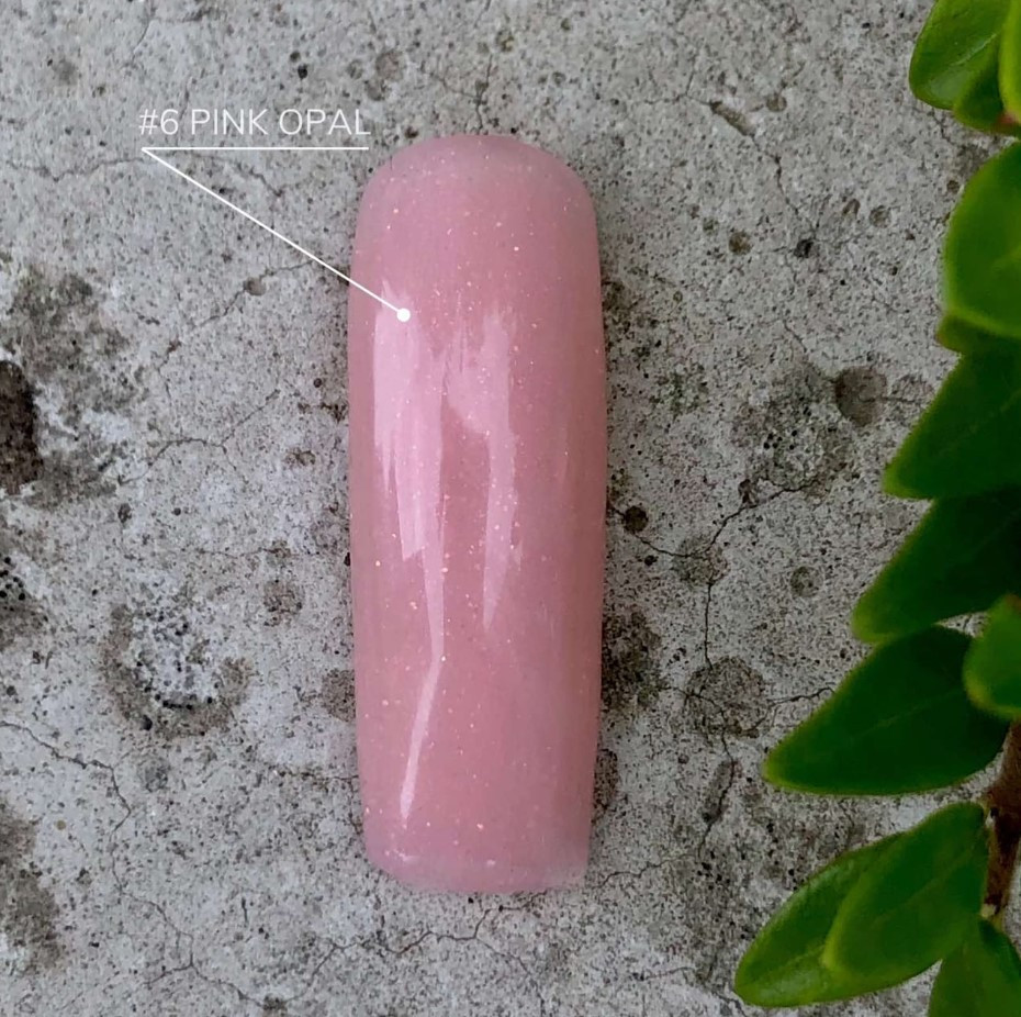 Полігель для моделювання та нарощування Crooz Polygel №6 Pink Opal 30 мл
