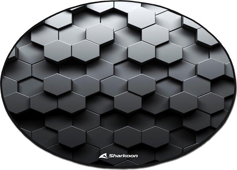 Коврик под кресло Sharkoon Skiller SFM11 Floor Mat (диаметр 120 см) - фото 2 - id-p1752061420
