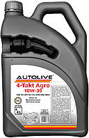 4-х тактное моторное масло Autolive AGRO 10W-30 4 л