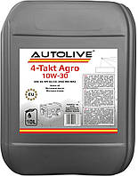 4-х тактное моторное масло Autolive AGRO 10W-30 10 л