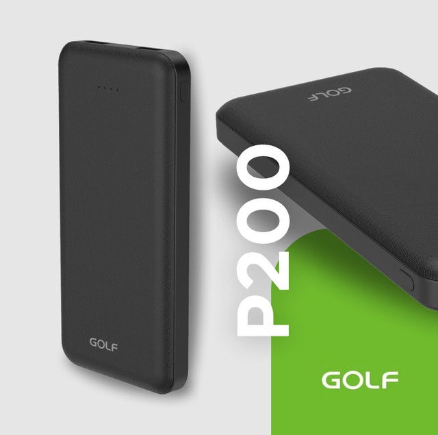 Оригинал Golf Power Bank 10000mAh P200 White 964068 6959072724397 10W 2