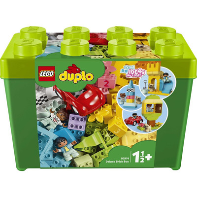 Конструктор Лего Дупло LEGO DUPLO Classic Коробка з кубиками Deluxe великий (10914)