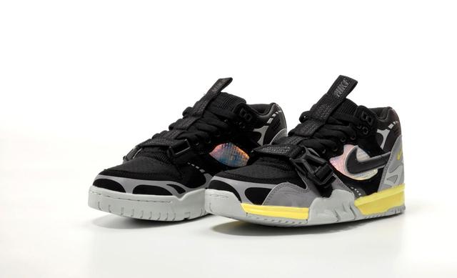 Nike Air Trainer 1 SP Black Grey Yellow фото