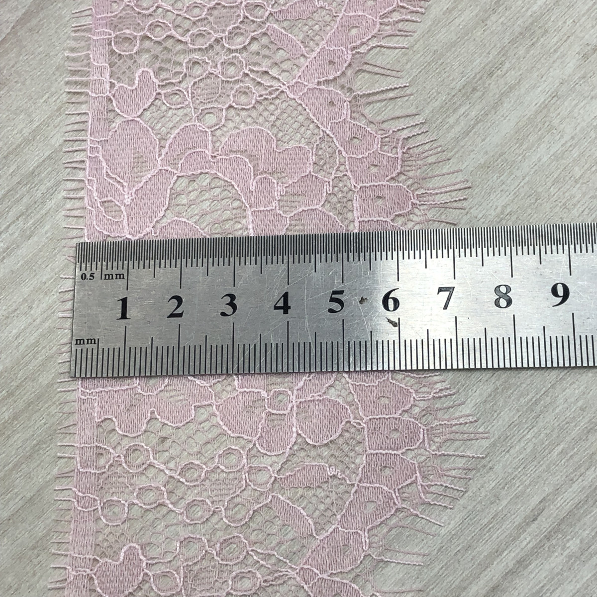 Купить (3 метра) Французское кружево с ресничками, Шантильи 6,5см (1320 ...