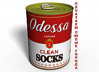 Canned Clean Socks Odessa - Оригинальный Подарок Из Одессы - Морской Сувенир