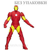 Подвижная фигурка Железный Человек 15СМ - Iron Man, Avengers, Assemble, Squeeze Legs, Hasbro