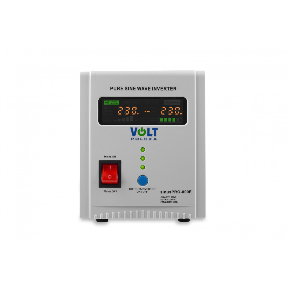 Джерело безперебійного живлення Volt Polska SINUS PRO 800 E 12/230V (500/800W)