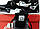 Чоловічі високі кросівки Nike Air Trainer 1 SP Black (Найк Аїр Трейнер чорні рефлективні на липучці) 43, фото 6