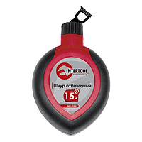 Шнур разметочный 15м INTERTOOL MT-2507 167030