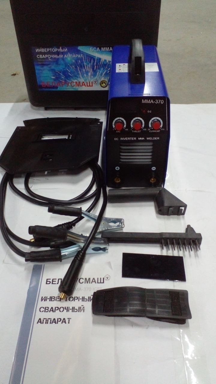 Зварювальний інвертор Білорусмаш ММА — 370 (у кейсі)®, фото 1
