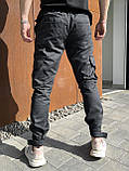Штани котонові чоловічі Intruder "Baza" штани сірі осінні | весняні | літні, фото 8