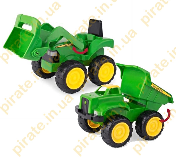 Іграшки для піску John Deere Kids Трактор і самоскид 2 шт. (35874)