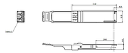 QSFP 40G ER4 2SM LC 20km DOM Alistar, фото 5