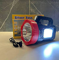 Аккумуляторный светодиодный фонарь переносной прожектор ST6678 Ручной фонарь led для кемпинга аккумуляторный