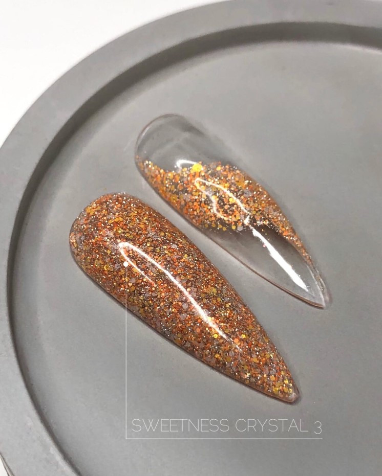Гель-лак світловідбивний для нігтів Crooz Crystal Sweetness №3 8 мл