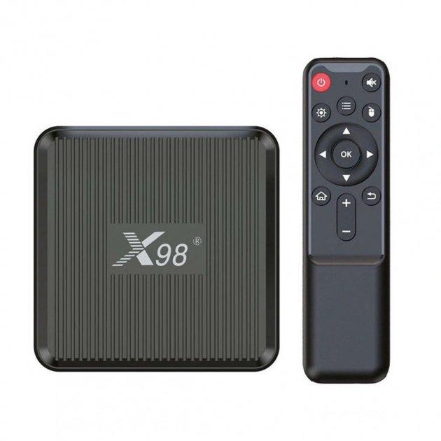 Смарт приставка X98Q 2/16 ГБ, S905W2, Android 11, AV1 (з налаштуваннями)
