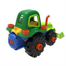 Конструктор Edu-Toys Трактор з інструментами (JS030), фото 4