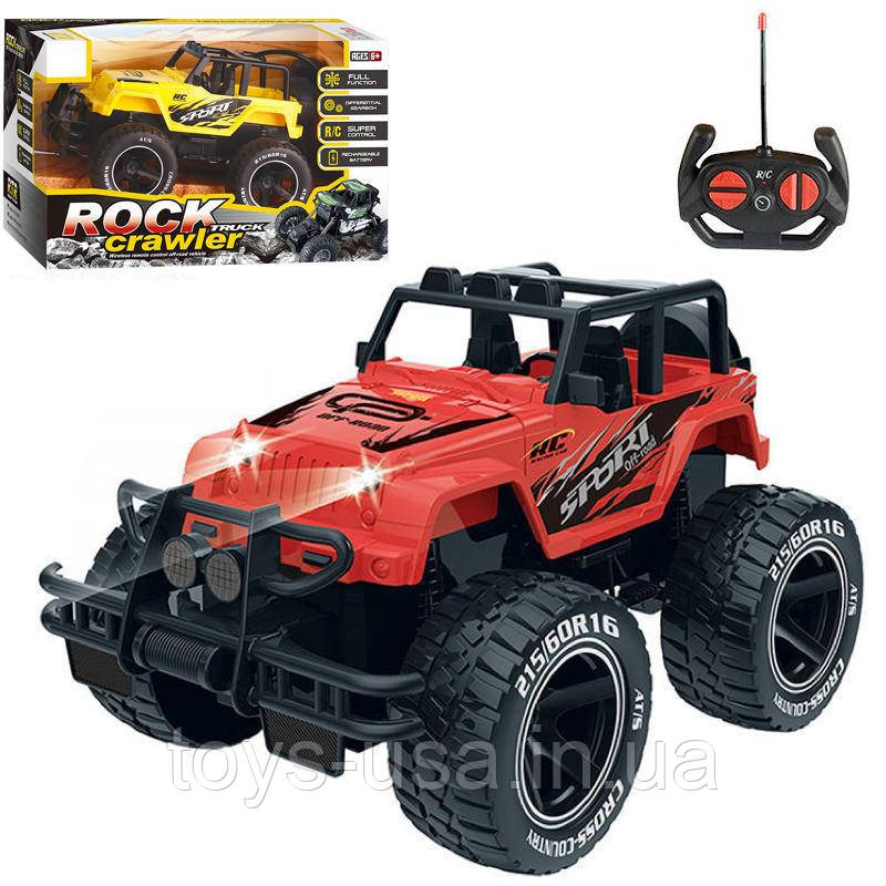 Машина — джип на радіокеруванні "Rock Crawler truck" КРАСНА арт. 23-8 G