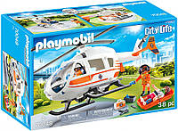 Конструктор Плеймобіл Playmobil City Life 70048 рятувальний вертоліт гелікоптер Rescue Helicopter