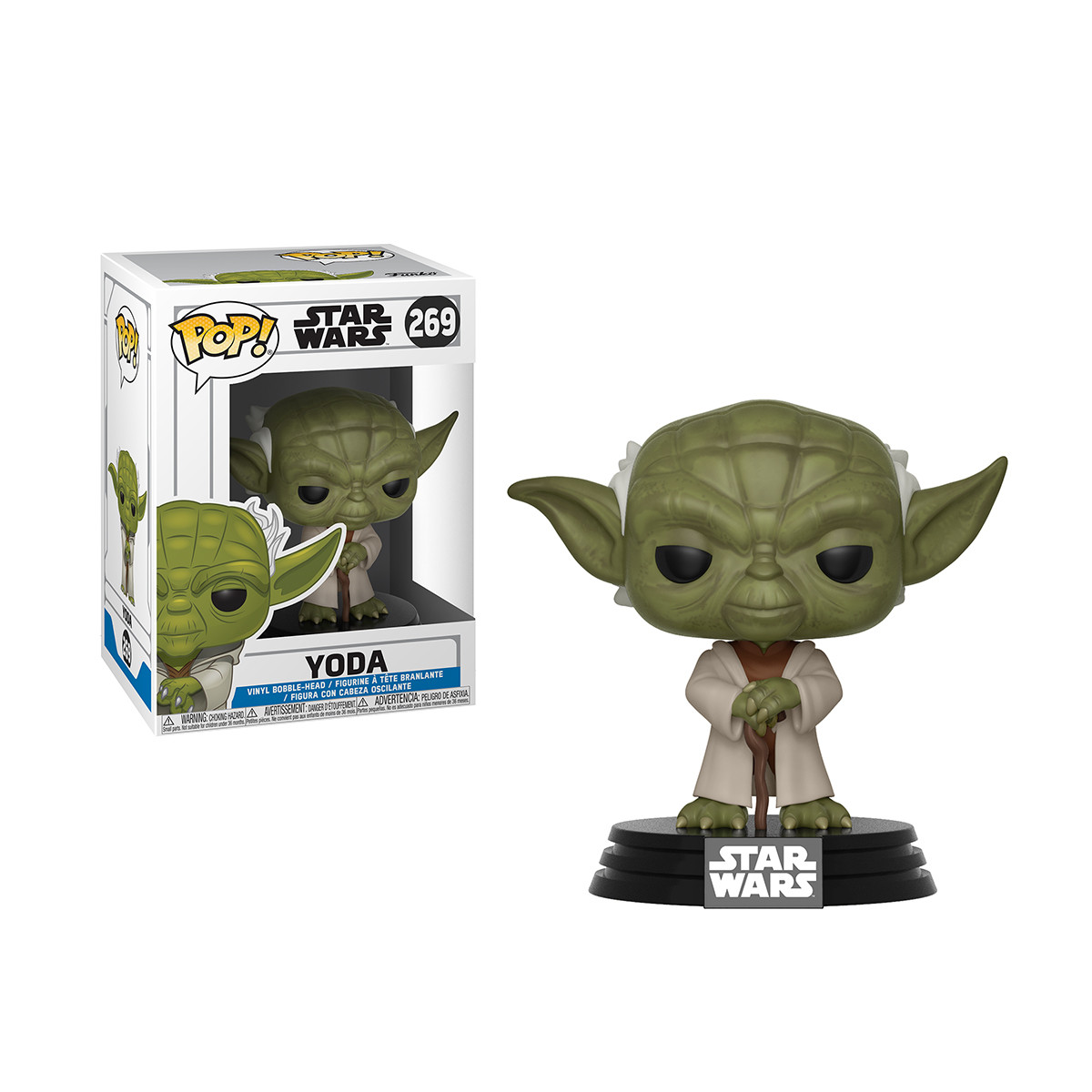 Ігрова Фігурка Funko Pop! Yoda Серії Зоряні Війни - Фанко Поп Майстер Йода 31799, фото 1