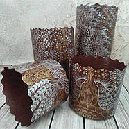 Паперові форми для випікання оптом 70*85 мікс Жар Птах, фото 2