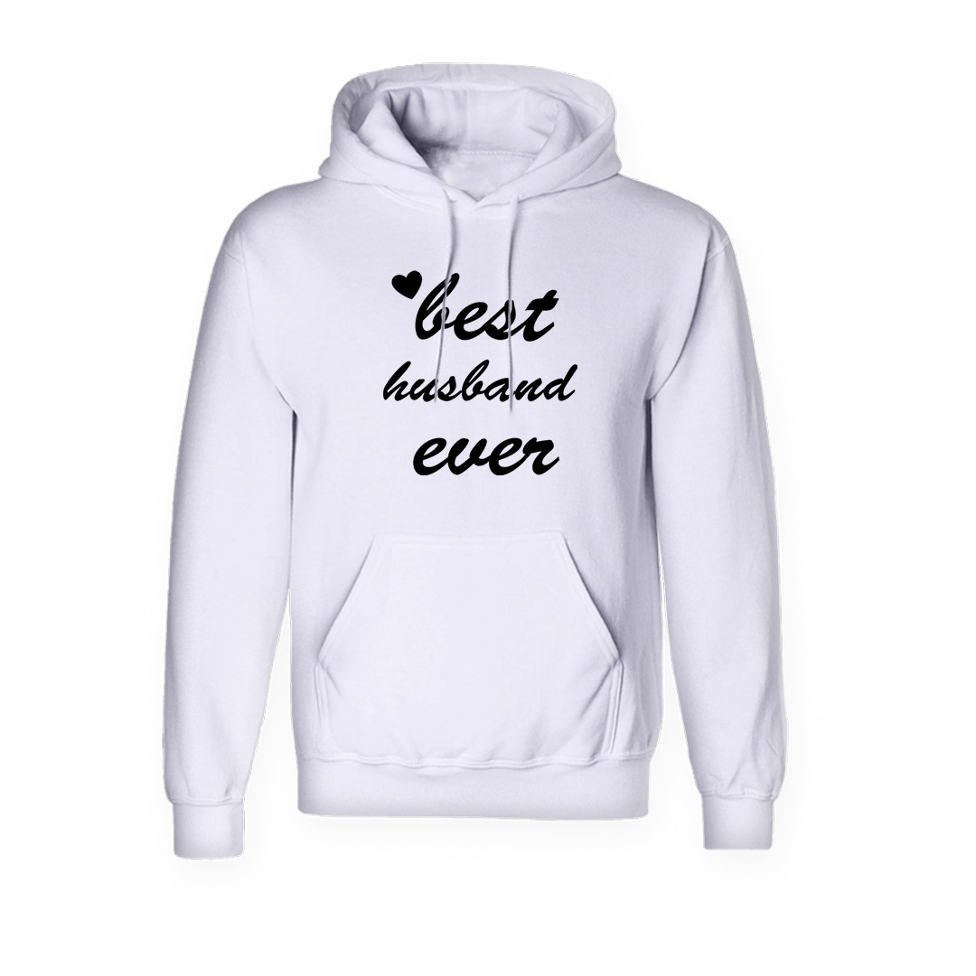 Худі з принтом ''Best husband ever'', ПРЕМІУМ