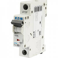 Eaton Автоматичний вимикач PL4 B40/1 1P 40А тип B