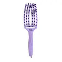 OLIVIA GARDEN Щетка Finger Brush Combo Medium Bloom Lavender
