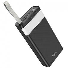 Портативний зарядний пристрій повер банк Power Bank Hoco J73 30000 mAh, чорний, фото 4