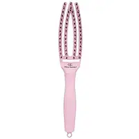 OLIVIA GARDEN Щітка FINGER BRUSH COMBO PASTEL PINK SMALL