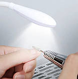 4в1 акумуляторна витяжка BQ-858-3 Pro для манікюру + ручка фрезер на USB + LED лампа, 45000 об/хв., 80 Вт., фото 3