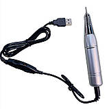 4в1 акумуляторна витяжка BQ-858-3 Pro для манікюру + ручка фрезер на USB + LED лампа, 45000 об/хв., 80 Вт., фото 5