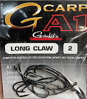 Гачки Gamakatsu G-Carp A1 Long Claw Black №2 10pc