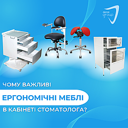 Чому важливі ергономічні меблі в кабінеті стоматолога?