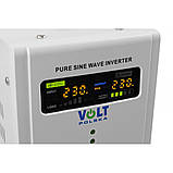 Джерело безперебійного живлення Volt Polska SINUS PRO 1000 E 12/230V (700/1000W), фото 4