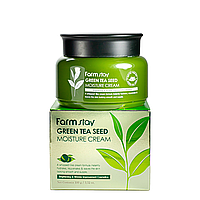 Крем для лица FarmStay Green Tea оздоравливающий с экстрактом зелёного чая 100 мл