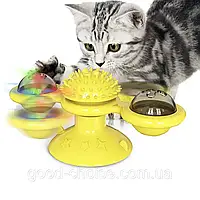 Іграшка для котів розвиваюча rotate windmill cat toy