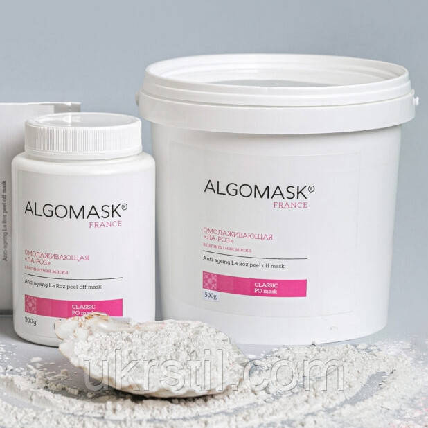 Альгінатна маска Ла-Роз омолоджуюча, Anti-ageing La Roz peel off mask, Algomask, фото 1