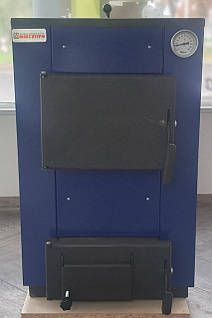 Твердопаливний котел на дровах із плитою MaxiTerm Mix 12 кВт