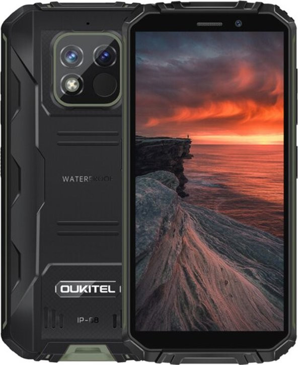 Захищений смартфон Oukitel WP18 Pro 4/64GB АКБ 12 500мАг Green
