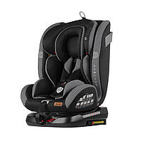 Детское автокресло TILLY Bliss ISOFIX с поворотом (0+1+2+3) T-535 Dark Grey Темно-серый