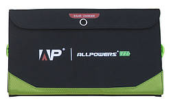 Портативна сонячна батарея ALLPOWERS AP-SP-002  (21Вт + Powerbank 10000мА)