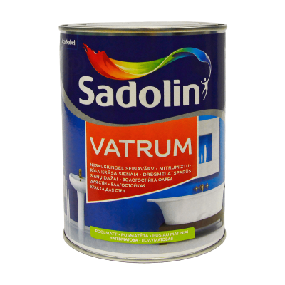 SADOLIN Vatrum, вологостійка напівматова фарба для стін, SADOLIN, фото 2