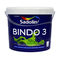 SADOLIN Bindo 3, глибокоматова фарба для стель та стін, 10л