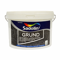 SADOLIN Grund, грунтувальна фарба для стін та стель біла матова, 2,5л
