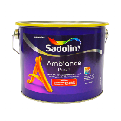 SADOLIN Ambiance Pearl, напівматова фарба для стін із високою стійкістю до миття, SADOLIN, фото 2