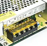 Блок живлення 5V, 25W, 5А, металевий корпус, IP20, S-25-5, фото 5