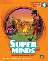 Super Minds 2nd Edition Level 4 Student's Book with eBook (Підручник з посиланням на электрону версію)