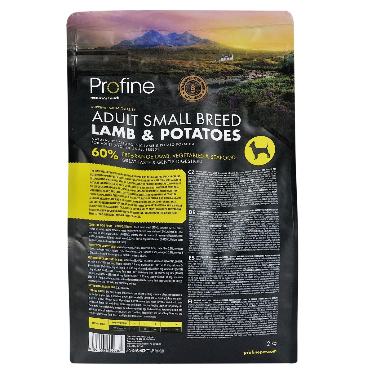 Profine Dog Adult Small Lamb